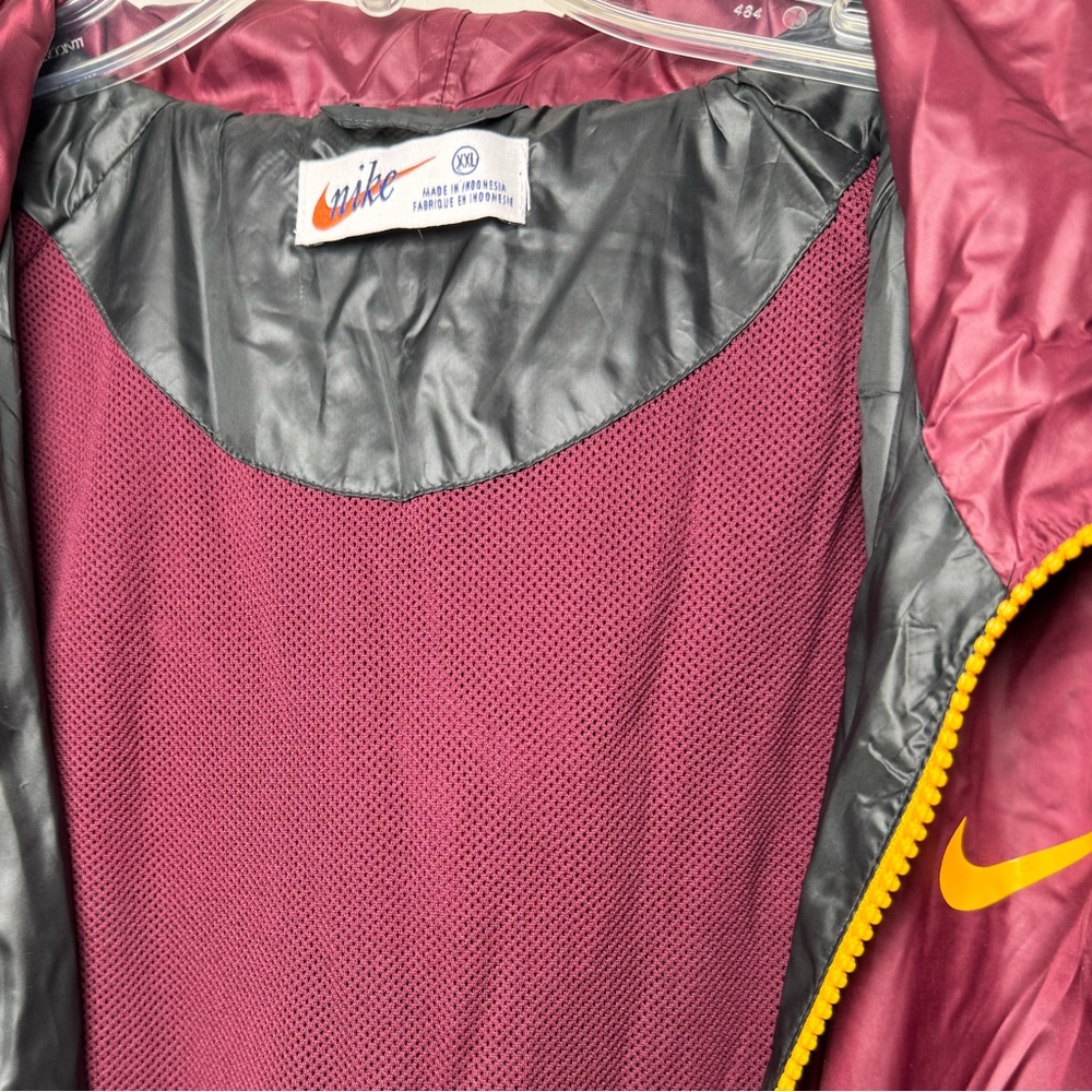 NWT Nike Minnesota Golden Gophers Windbreaker Jacket 2XL NCAA Team Summer - Picture 10 of 16